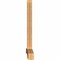 Ekena Millwork Bellingham Timber Gable Bracket, Western Red Cedar, 108"W x 63"H x 5 1/2"D x 5 1/2"F, 14/12 Pitch GBW108X63X0606BEL00SWR - alternate 3